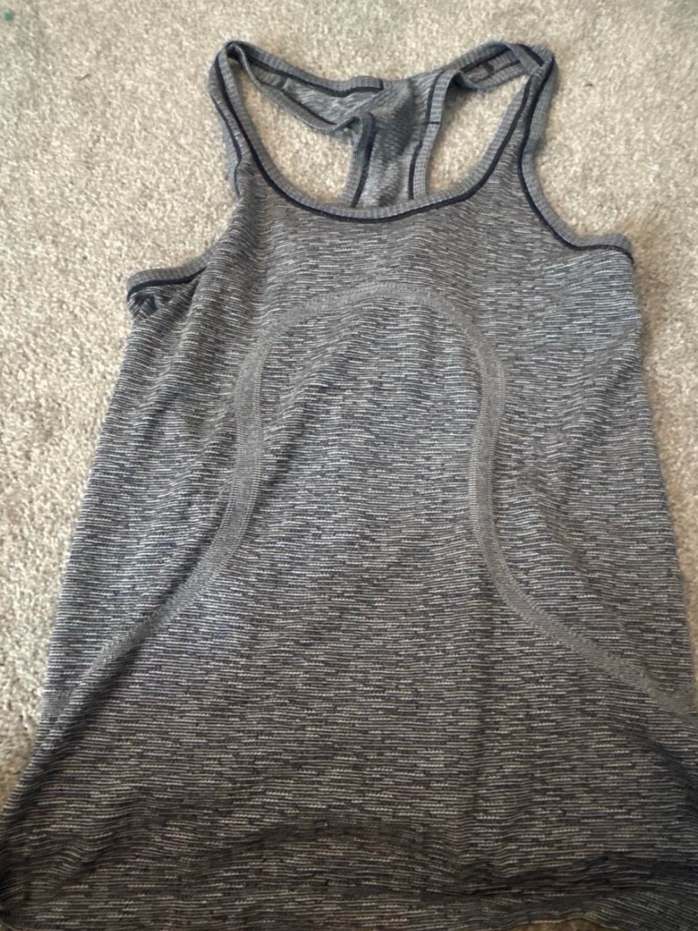 Lululemon grey tank top
